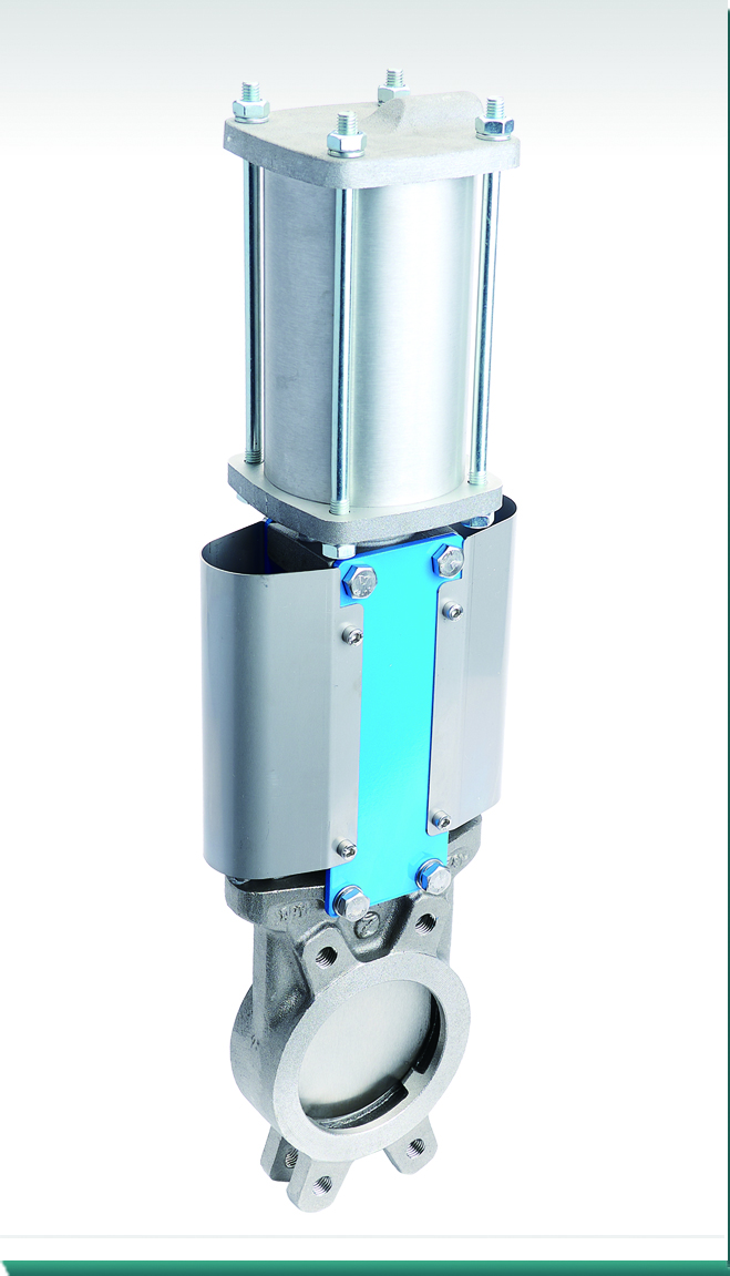 Knife gate valves