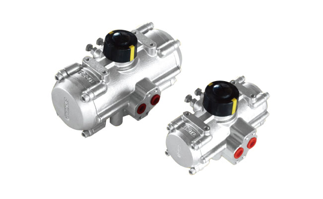 Stainless steel pneumatic actuator