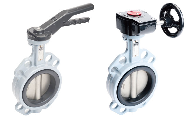 Rubber seat butterfly valve (Marine approved)
