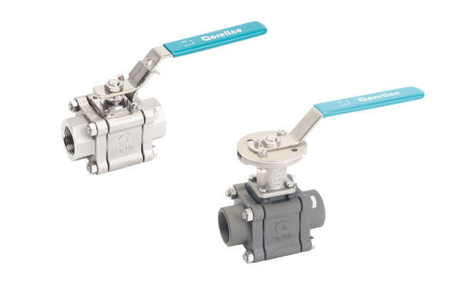 3pc heavy duty ball valve