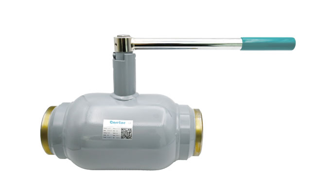 Fully welded ball valve