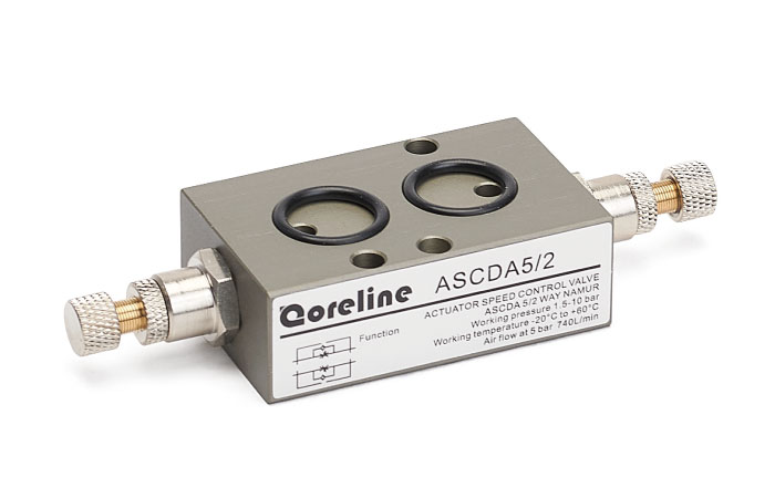 Pneumatic actuator speed controller