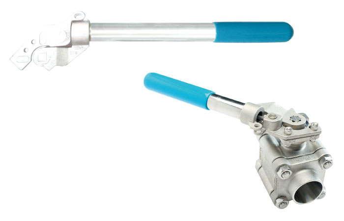 Spring return safety handle